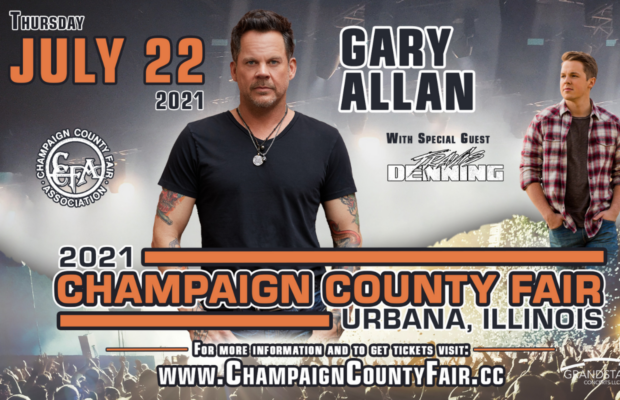 Win Tickets for Gary Allan at the Champaign County Fair!