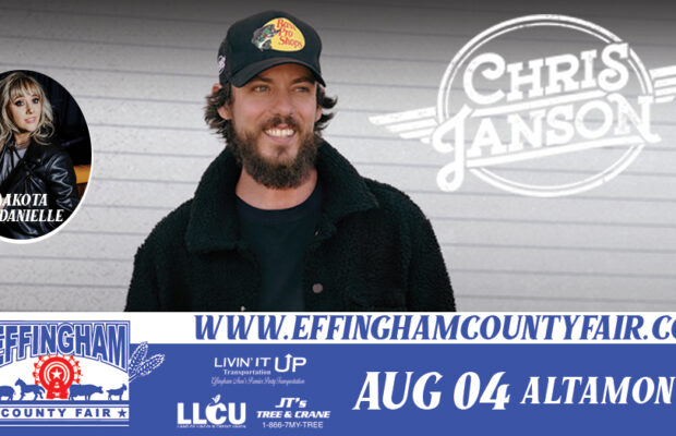 Chris Janson, 8/4 Chris Janson, 8/4